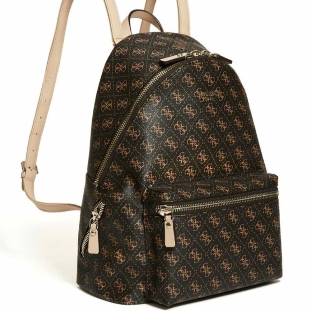 NEW GUESS Leeza Logo Backpack - Picture 4 of 7